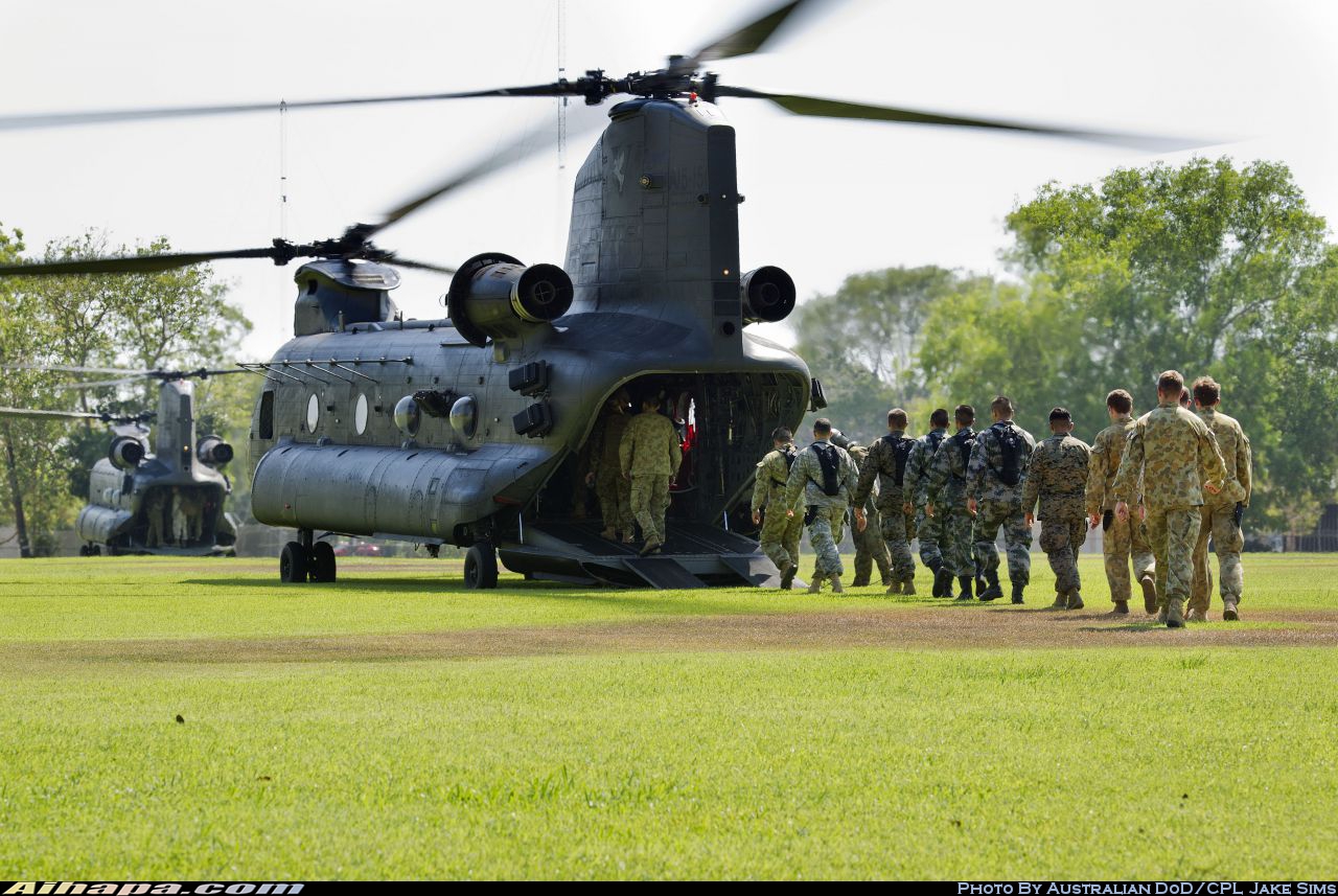 波音 CH-47D&ldquo;支奴干&rdquo;(414) \vert{} ID:14959
