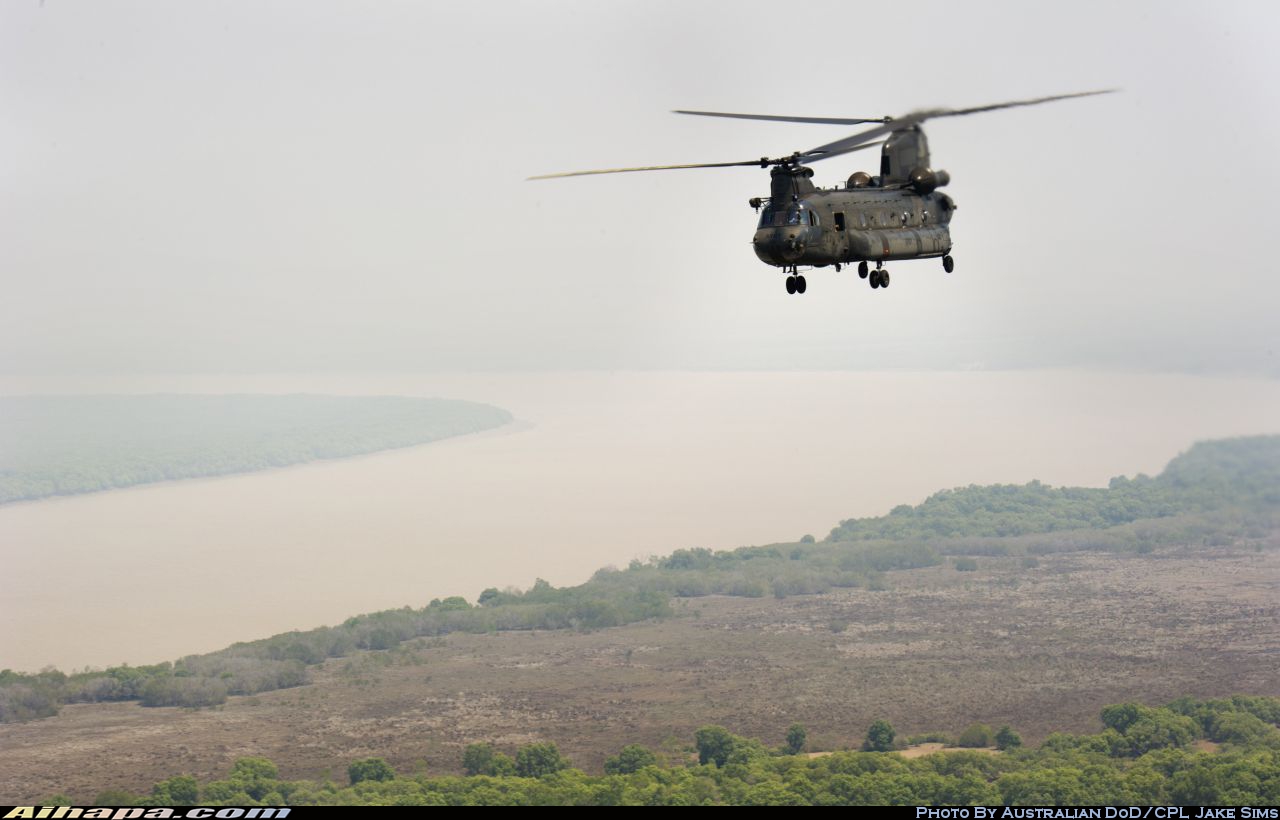 波音 CH-47D&ldquo;支奴干&rdquo;(414) \vert{} ID:14963