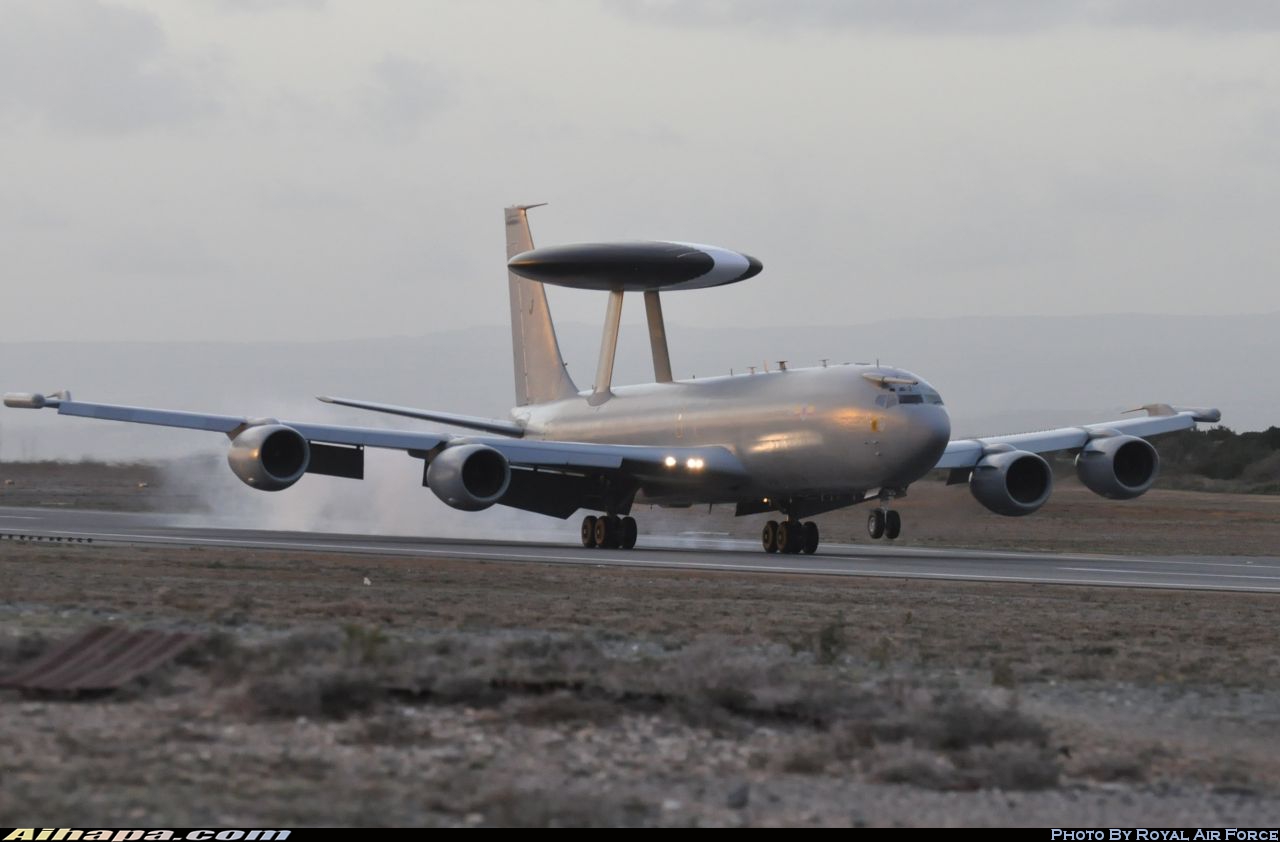波音 E-3D&ldquo;望楼&rdquo;AEW1 (707-300) \vert{} ID:22704