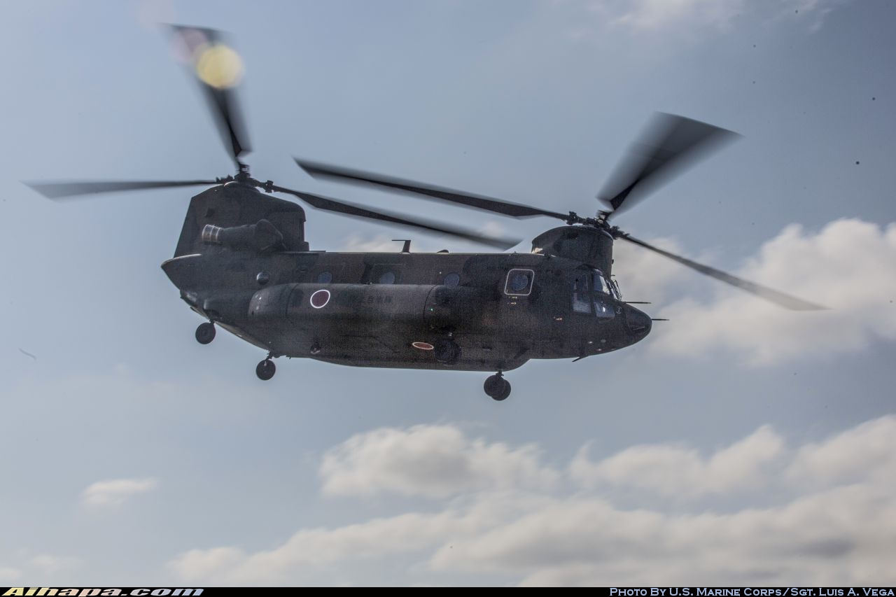 波音(川崎) CH-47JA&ldquo;支奴干&rdquo;(414) \vert{} ID:30569