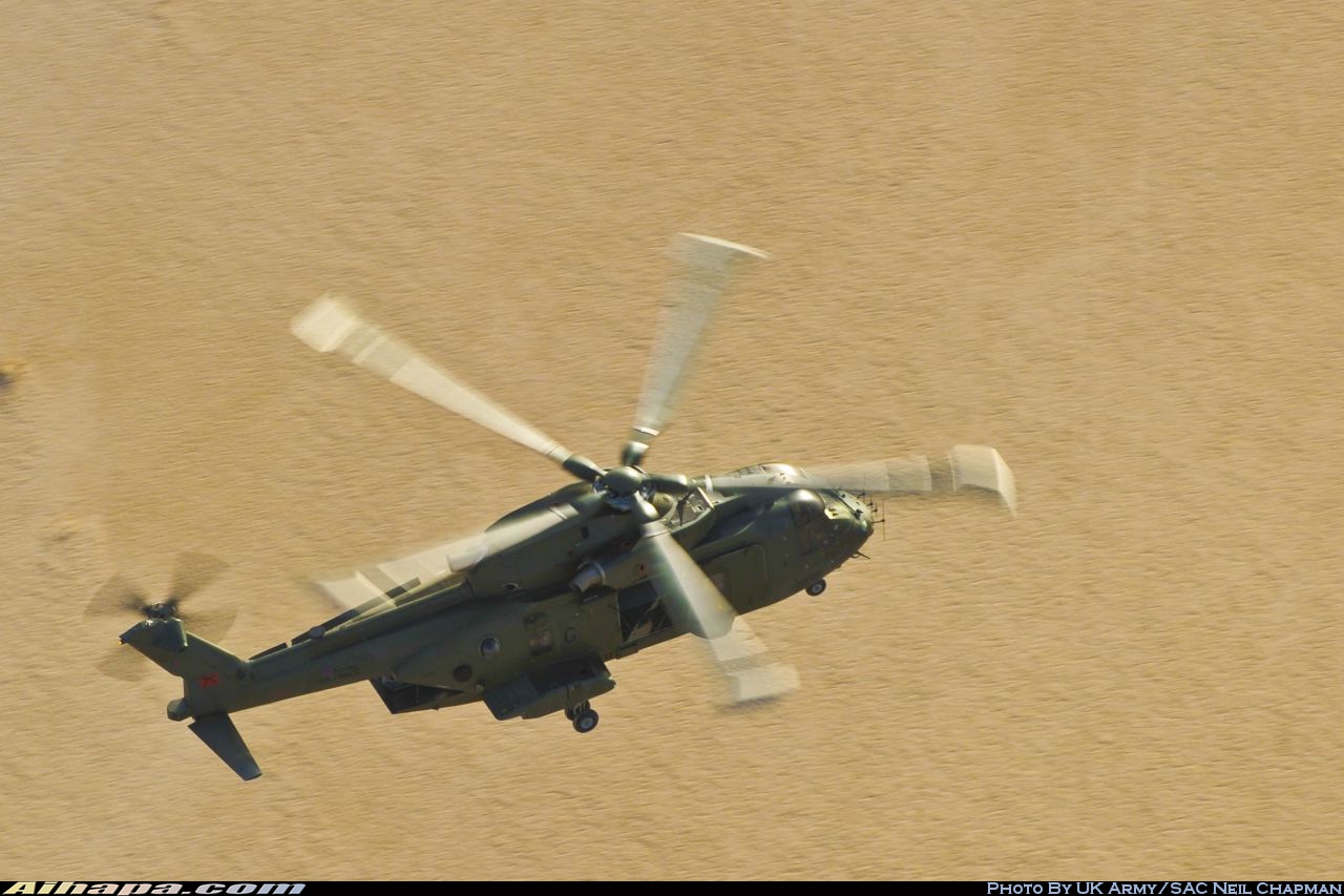欧直工业 EH-101&ldquo;灰背隼&rdquo;HC3(Mk411) \vert{} ID:28660