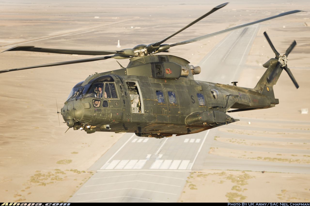 欧直工业 EH-101&ldquo;灰背隼&rdquo;HC3(Mk411) \vert{} ID:28656