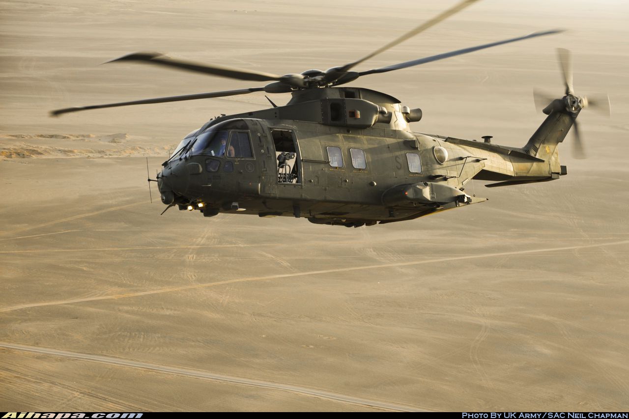 欧直工业 EH-101&ldquo;灰背隼&rdquo;HC3(Mk411) \vert{} ID:28658