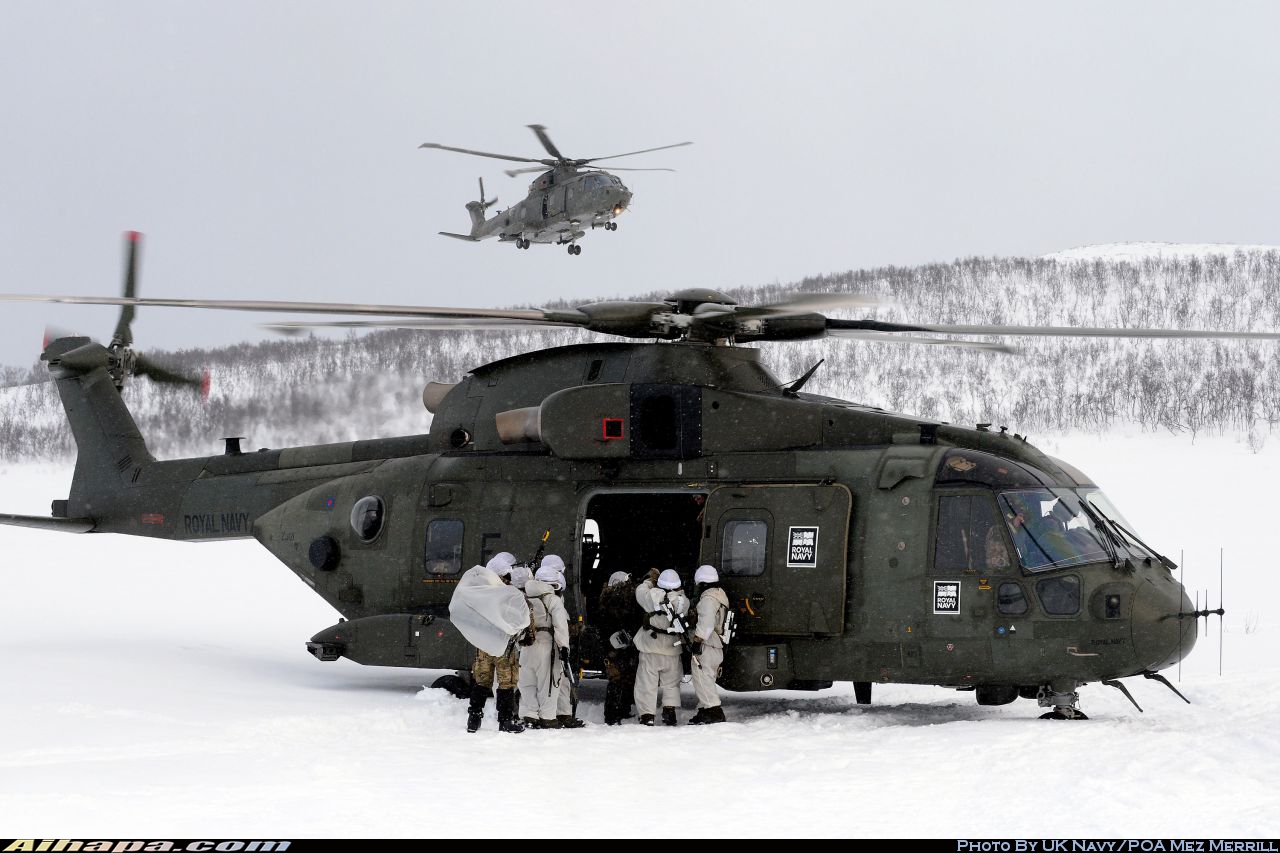 欧直工业 EH-101&ldquo;灰背隼&rdquo;HC3(Mk411) \vert{} ID:27399