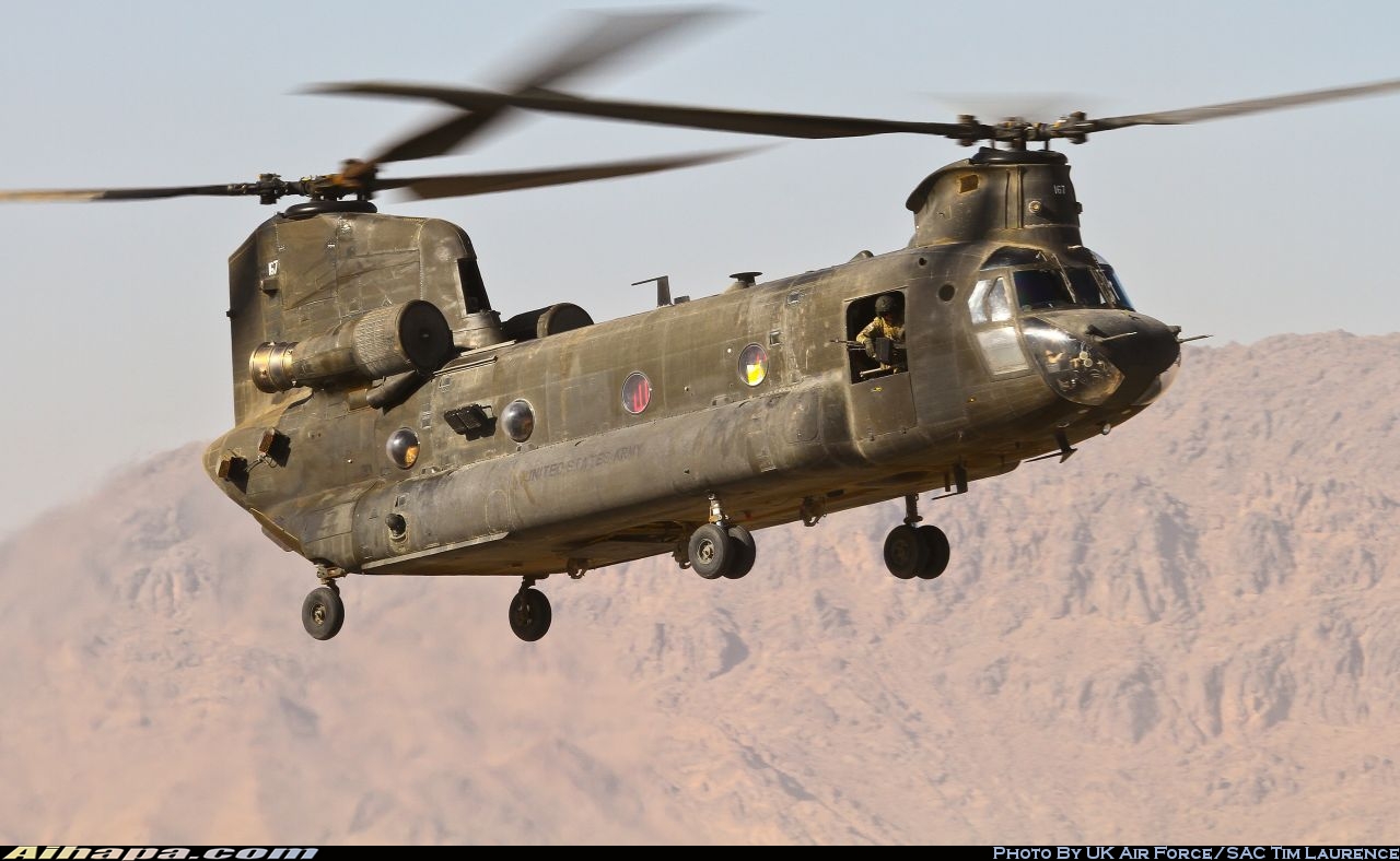 波音 CH-47D&ldquo;支奴干&rdquo;(414) \vert{} ID:35145