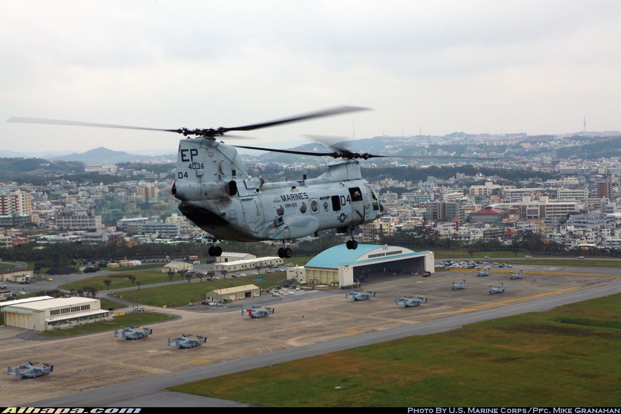 波音-伏托尔 CH-46E&ldquo;海上骑士&rdquo; \vert{} ID:12714