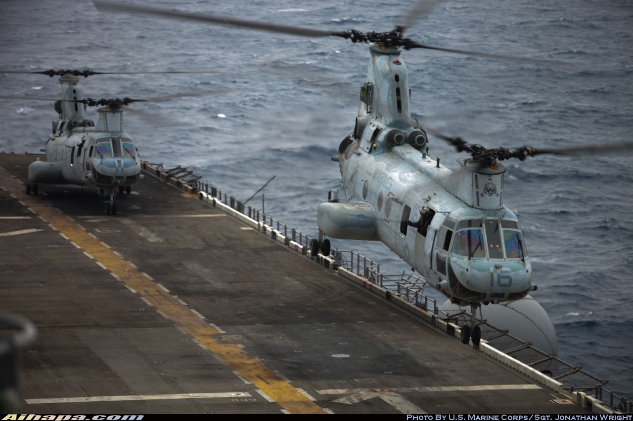 波音-伏托尔 CH-46E&ldquo;海上骑士&rdquo; \vert{} ID:12718