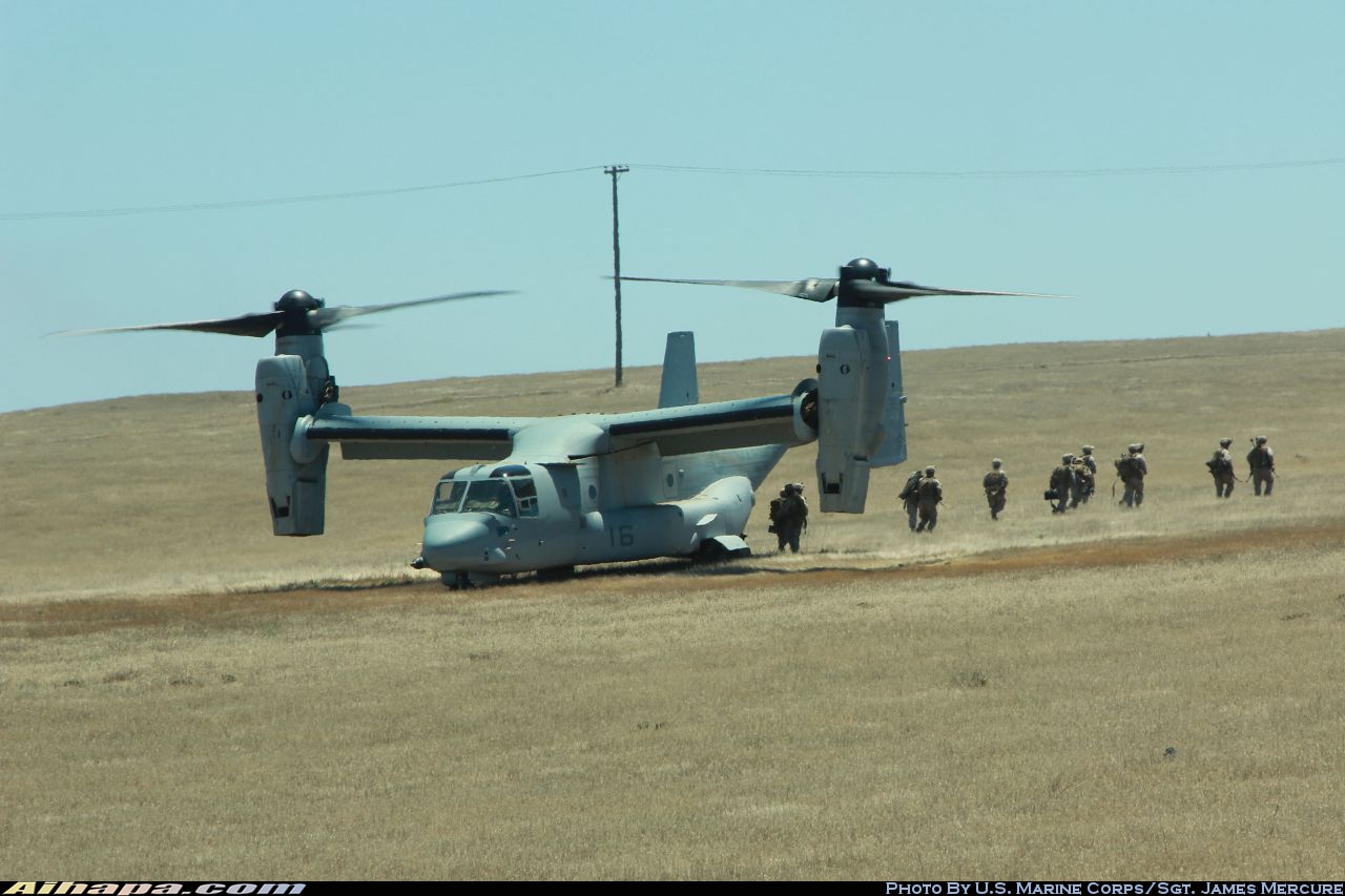 贝尔 / 波音 MV-22B&ldquo;鱼鹰&rdquo; \vert{} ID:28179