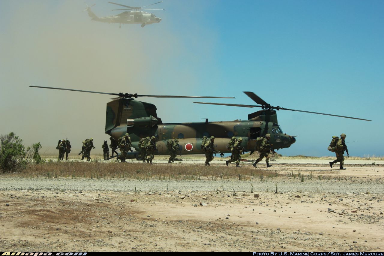 波音(川崎) CH-47JA&ldquo;支奴干&rdquo;(414) \vert{} ID:28181