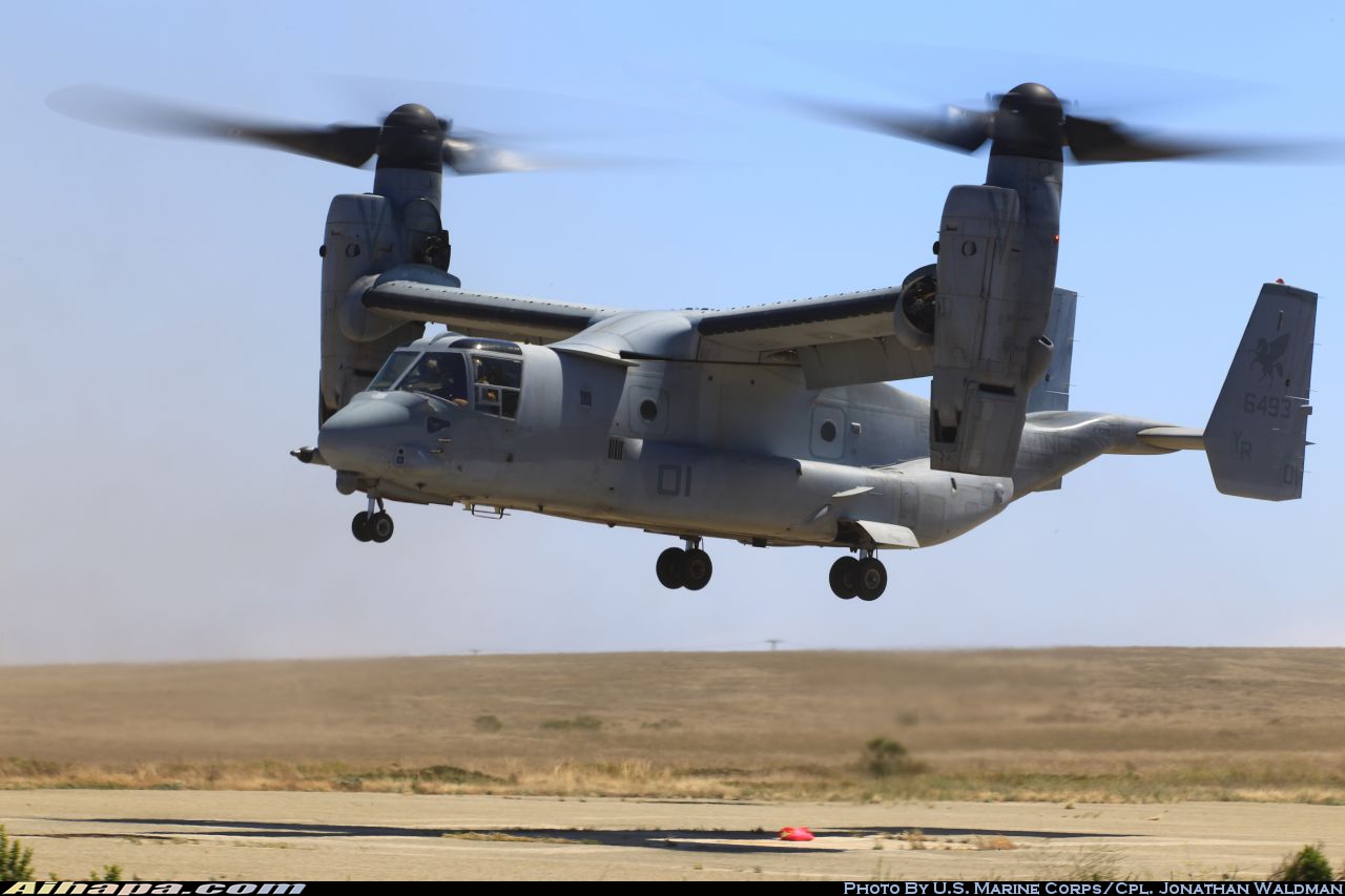 贝尔 / 波音 MV-22B&ldquo;鱼鹰&rdquo; \vert{} ID:28177
