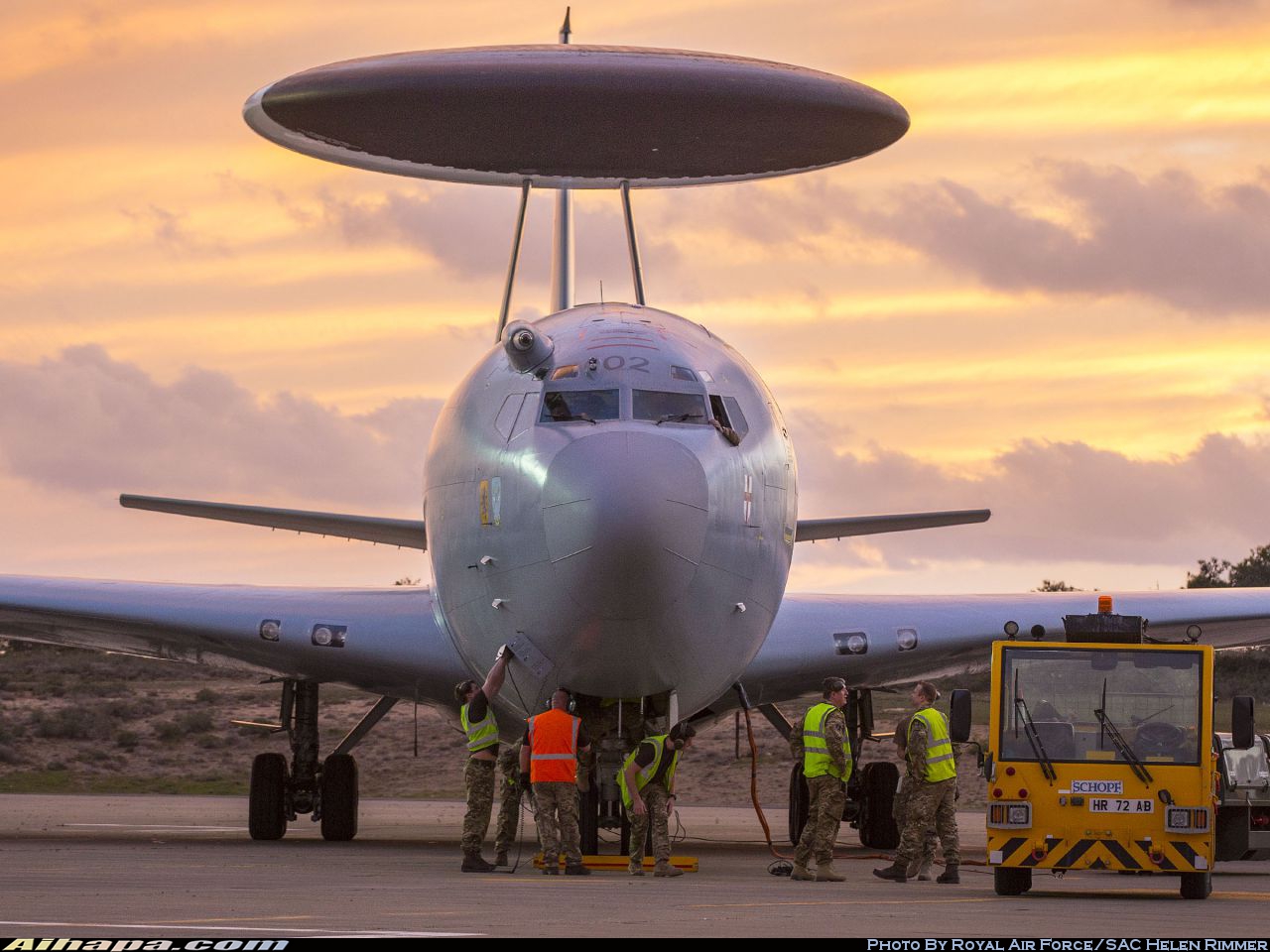 波音 E-3D&ldquo;望楼&rdquo;AEW1 (707-300) \vert{} ID:22696
