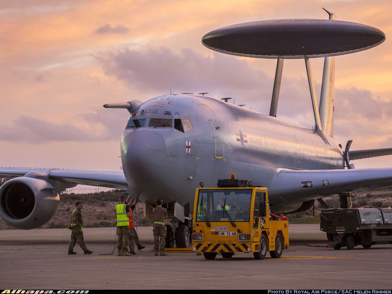 波音 E-3D&ldquo;望楼&rdquo;AEW1 (707-300) \vert{} ID:22694