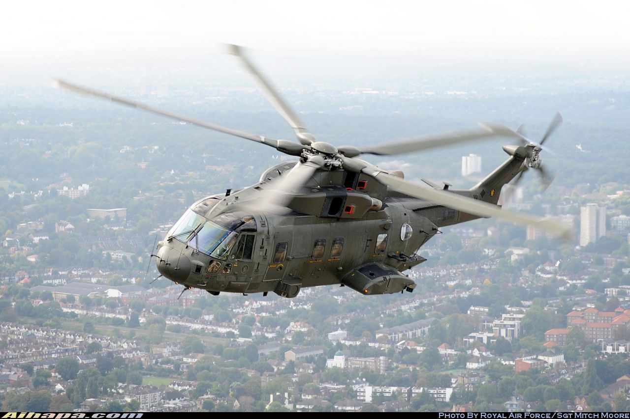 欧直工业 EH-101&ldquo;灰背隼&rdquo;HC3(Mk411) \vert{} ID:13566