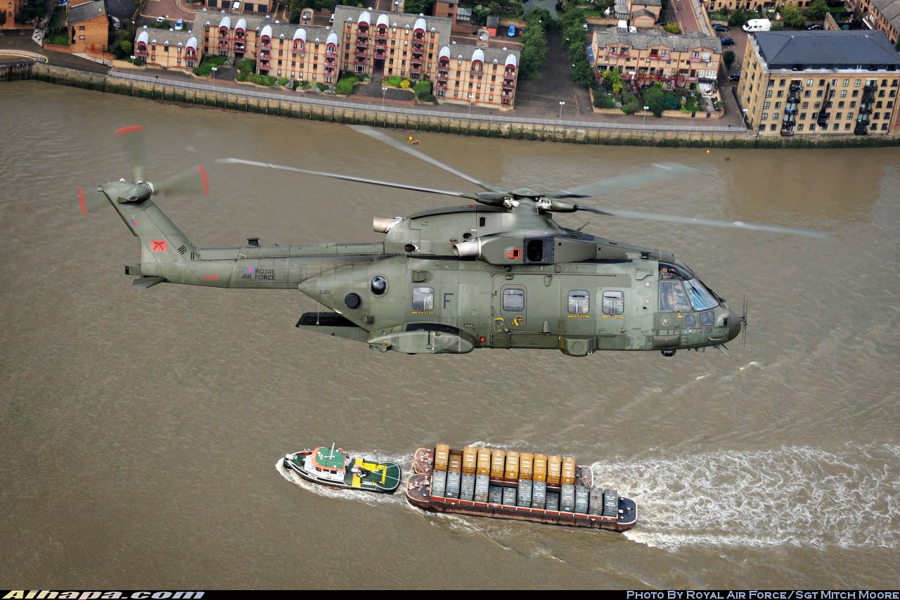 欧直工业 EH-101&ldquo;灰背隼&rdquo;HC3(Mk411) \vert{} ID:13564