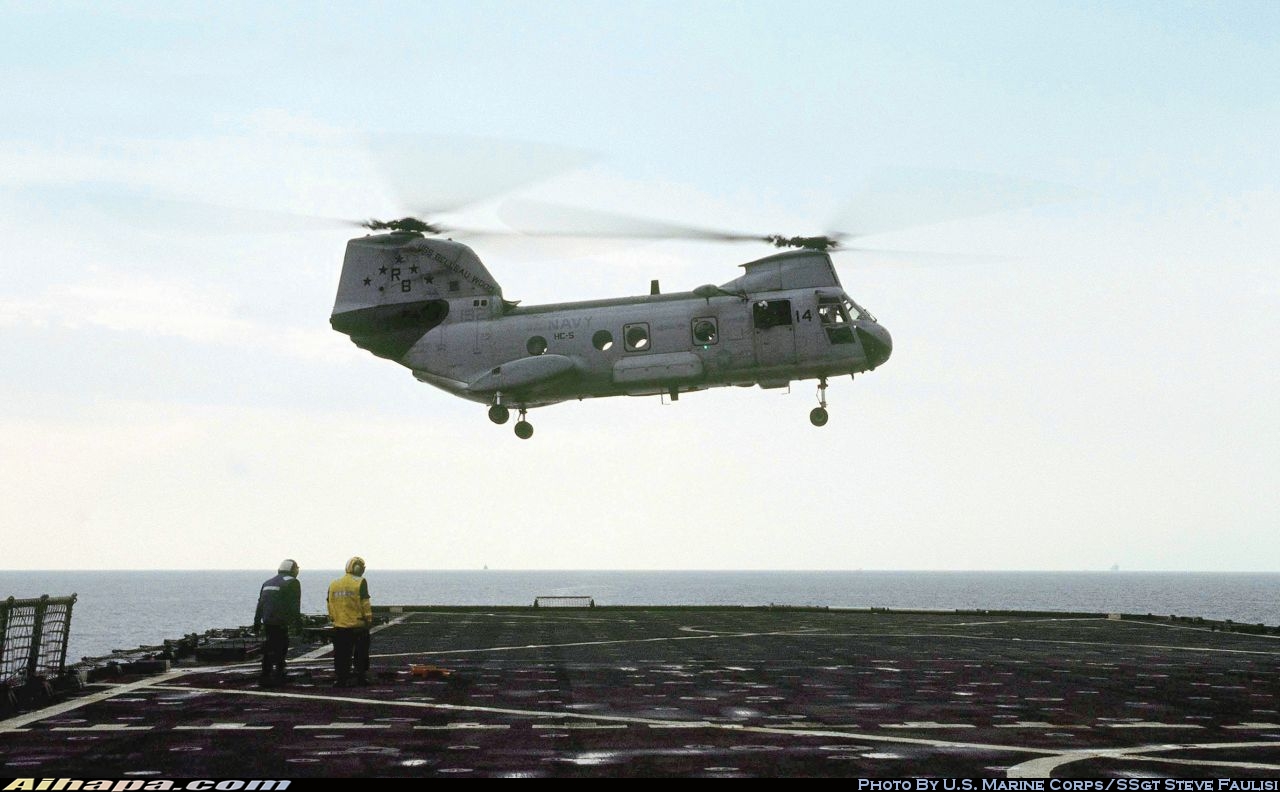 波音-伏托尔 CH-46D&ldquo;海上骑士&rdquo; \vert{} ID:31933