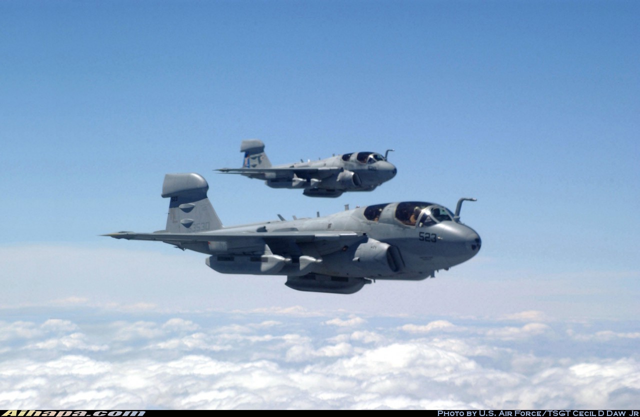 格鲁曼 EA-6B&ldquo;徘徊者&rdquo; \vert{} ID:4050