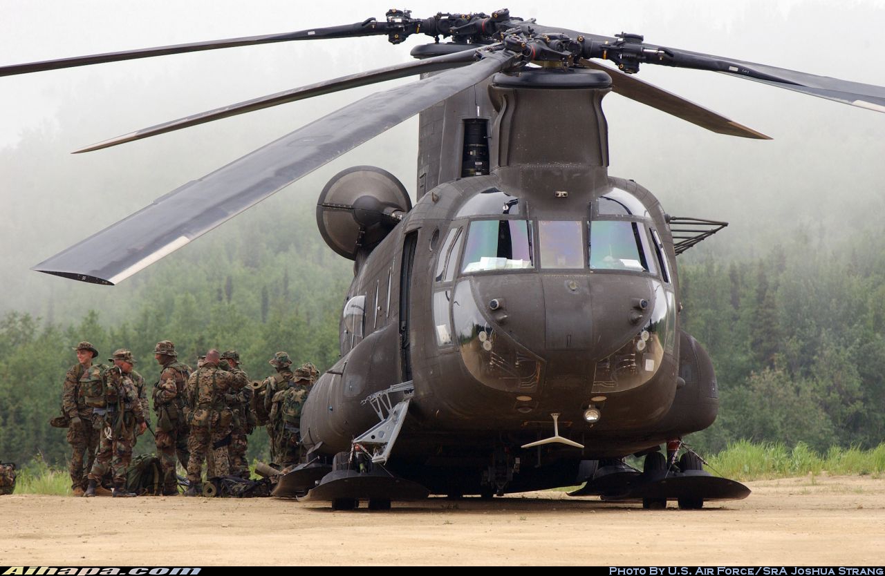 波音 CH-47D&ldquo;支奴干&rdquo;(414) \vert{} ID:27078