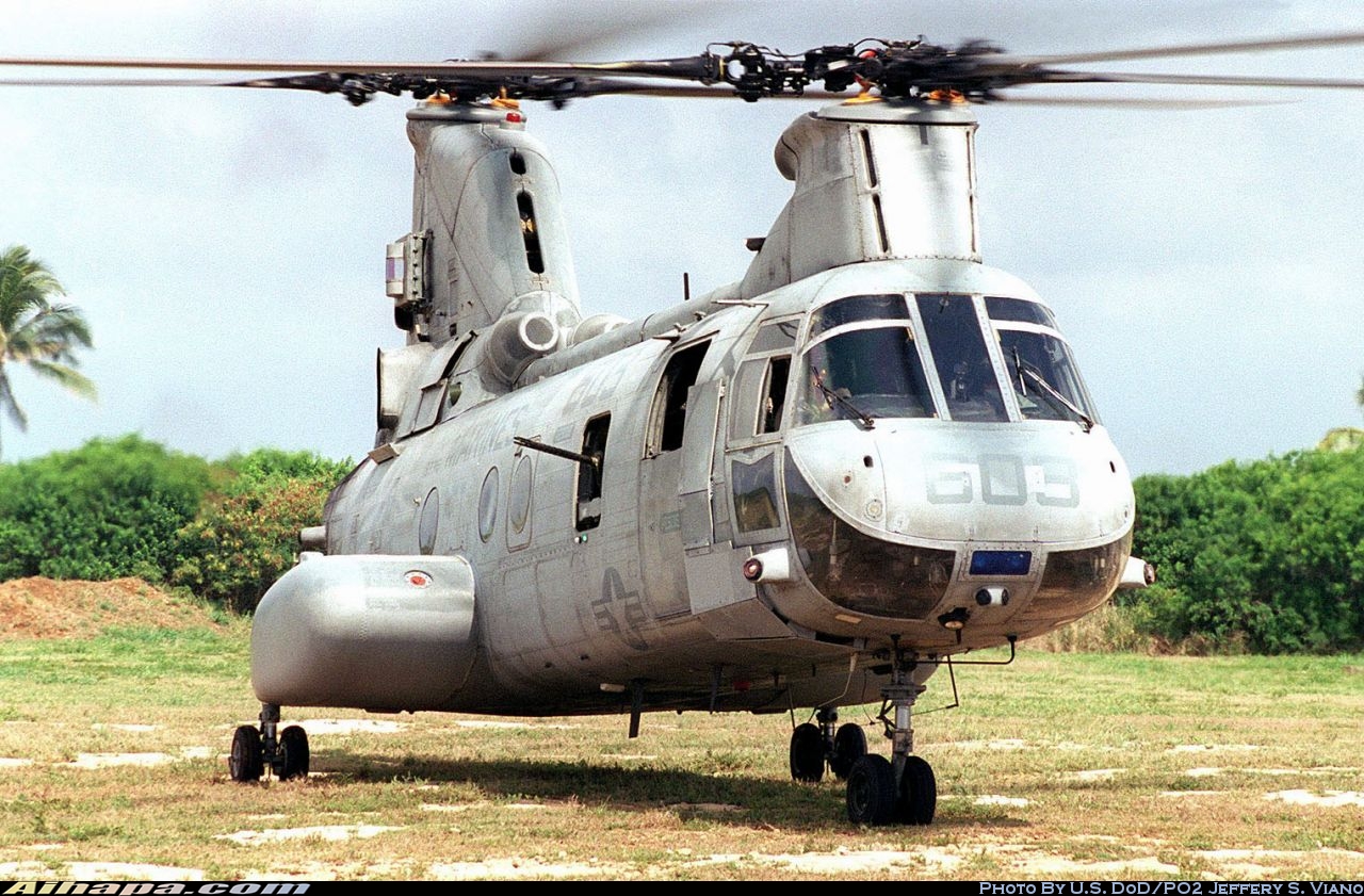 波音-伏托尔 CH-46E&ldquo;海上骑士&rdquo; \vert{} ID:35191
