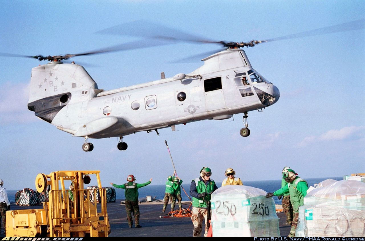 波音-伏托尔 CH-46D&ldquo;海上骑士&rdquo; \vert{} ID:31935