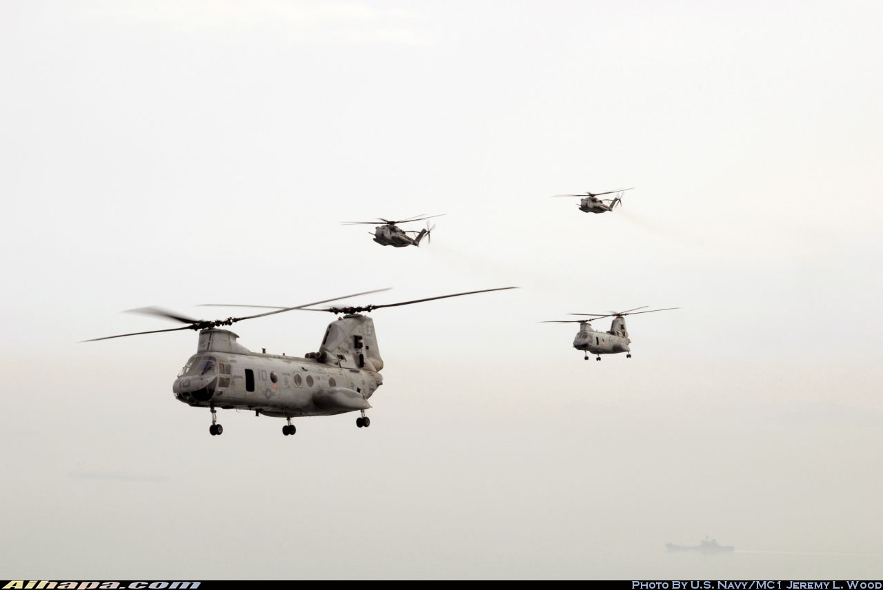 波音-伏托尔 CH-46E&ldquo;海上骑士&rdquo; \vert{} ID:31887