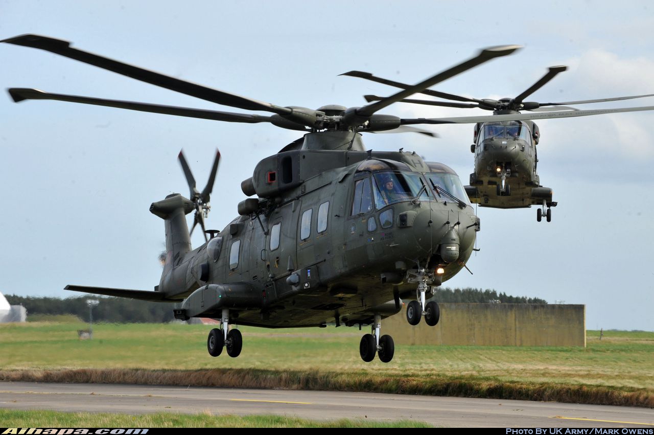 欧直工业 EH-101&ldquo;灰背隼&rdquo;HC3(Mk411) \vert{} ID:26761